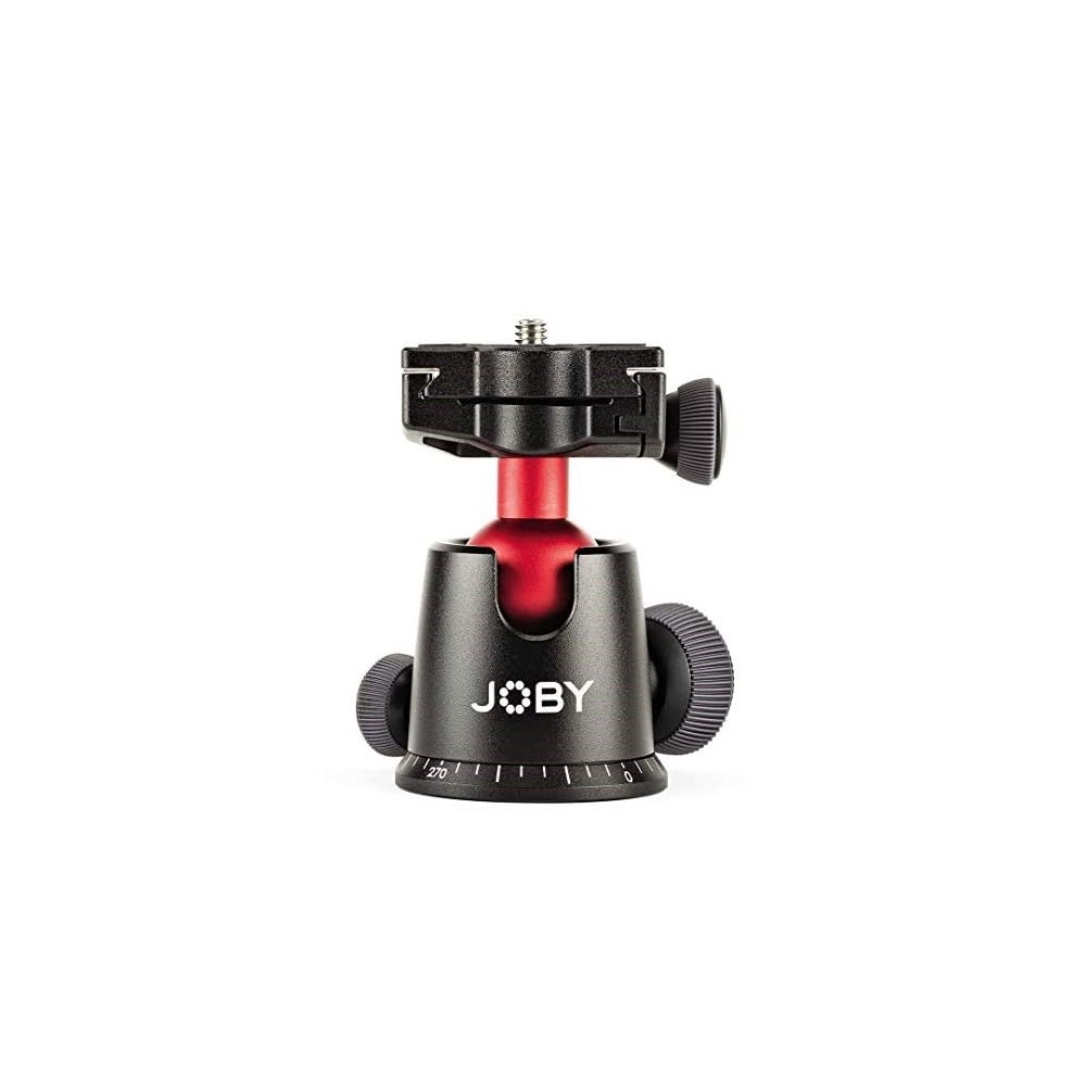 JOBY JB01514-BWW BallHead 5K, Professional BallHead, Arca-Swiss Compatible QR Plate for DSLR and CSC/Mirrorless Camera Up to 5 kg Payload
