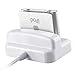 White 2 in 1 Multi Function Cradle for Apple iPod Shuffle 2nd Generation