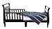 Dream On Me Classic Sleigh Toddler Bed, Black