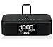 iHome iDL95 Dual Charging Stereo FM Clock Radio with Lightning Dock and USB Charge / Play for iPad, iPhone, iPod OPEN BOX