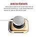 amBand Compatible for Apple Watch Series 4 40mm Case, Soft Slim TPU Bumper Cover Compatible for iWatch Series 4 Gold