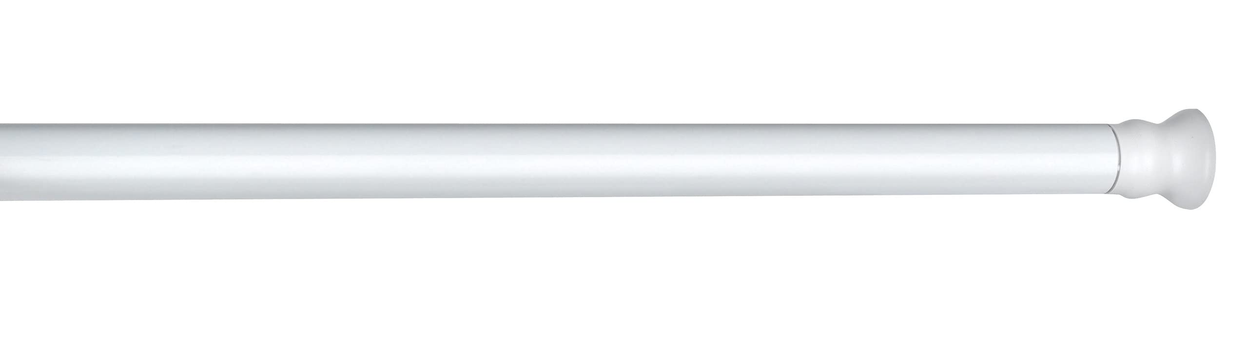Wenko 19211100 Telescopic shower rod White Ø 2 cm, Metal Aluminium, White — image 1