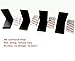 eLhook.com Stick-on Headphone Hooks 4 Pack