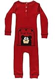 Lazy One Bear Bum Flapjack Onesie - Complete with trap door - Matching pajamas for the whole family, Adult, Kids, and Infant Sizes (12 month - Infant)