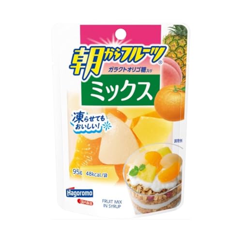 はごろも 朝からフルーツ　ミックス（パウチ）(4113)95gX6個