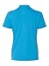 Hanes womens Hanes Women's X-temp Performance Polo Shirt, Neon Blue Heather, Medium US