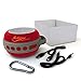iFox IFS303 Ultra Portable Wireless Bluetooth Speaker with Clip for iPhone iPad iPod Android or PC with FM Radio, AUX, SD and Speakerphone, Outdoor and Indoor (Red)thumb 2