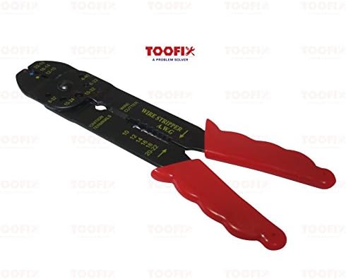 8” Crimping Tool, Bolt Threader, Wire Cutter, Wire Stripper.