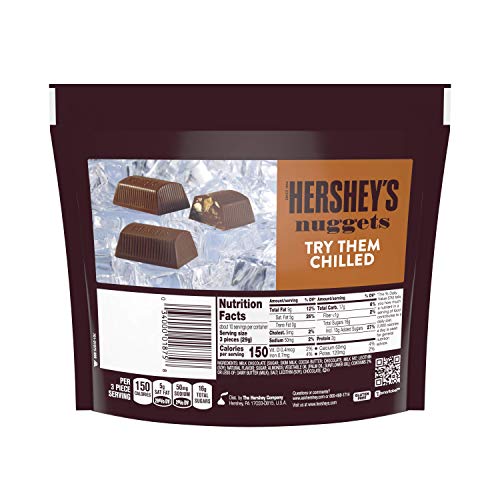 image for Hershey's Nuggets Milk Chocolate with Toffee and Almonds Candy, 10.2 O