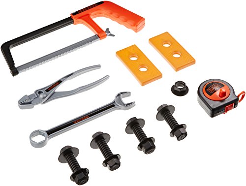 BLACK+DECKER Jr. B&D Starter Tool Set (15-Piece)