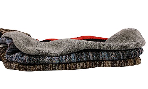 Nachvorn Men's Lightweight Snug Skiing Snowboarding Socks, Green L