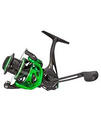 LEW MS200 Ambidextro Lews de pesca de la velocidad de Mach carrete de centrifugado, 31"