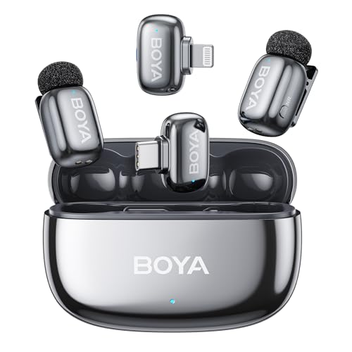 BOYA Mini 2 Wireless Lavalier Microphone
