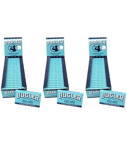 Amazon.com: Bugler Rolling Papers Sw 115 Leaves/Book Box of Pack 48 :  Health & Household