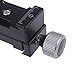 Neewer 25mm Aluminum Screw Knob Clamp Mini Quick Release Clamp Kit Compatible with Arca Swiss Standard Quick Release Plate / such as RRS Wimberley Jobu Design Arca Swiss Kirk Enterprises Markins