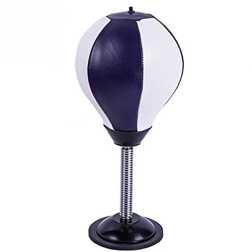 Blue Stones Boxing Sports Punching Tool Desktop Punch Balls Bags Punching Bag Speed Ball Stand Boxing Training Boxer Practice Tools