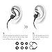 KUNSTWORKER Bluetooth Headphones In Ear Wireless Earbuds 4.1 Magnetic Sweatproof Stereo Bluetooth Earphones for Sports With Mic - Black (black5)