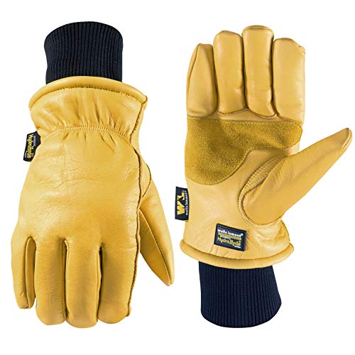 Men's HydraHyde Leather Winter Work Gloves (Wells Lamont 1202)