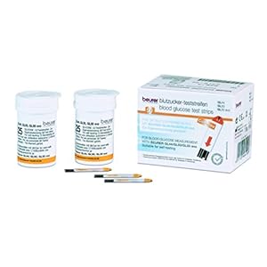 Beurer GL44/ GL50 Glucose Monitor Test Strips – 50 Piece