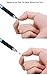 CCIVV Stylus Pen Fine Point & Mesh Tip 2 in 1 for Touch Screen Tablet and Cellphone (Pack of 3, Black/Blue/Silver)
