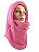 Balaclava Hooded Face Mask Fleece (Pink)