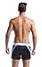 DESMIIT Men's Mesh Short With Pocket Black US Small Asia L Waist:30-32
