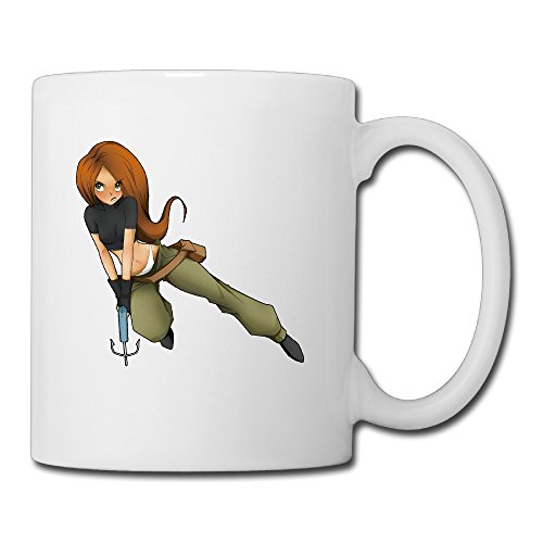 Cool Kim Possible Ceramic Coffee Mug, Tea Cup | Best Gift For Men,
Women And Kids - 13.5 Oz, White
