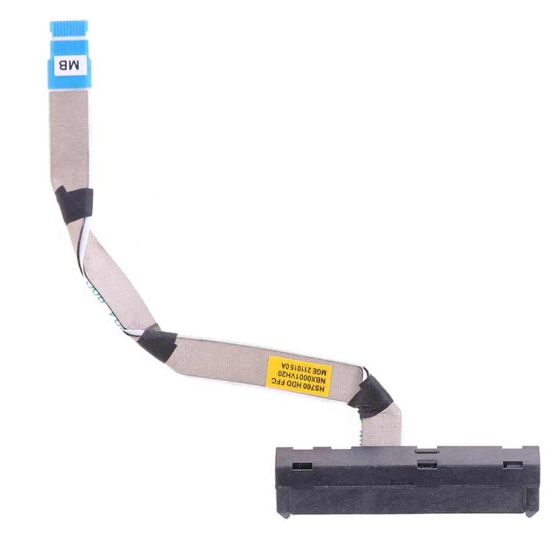 Fleshy Leaf Sata HDD Hard Drive Connector Cable Replacement for Lenovo V17 G2-ITL 82NX IdeaPad 3-17ITL6 3-17ADA6 3-17ALC6 82H9 HS760 5B40S22058 NBX0001VH20