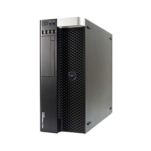 Dell Precision T3610-Tower, Xeon E5-1620 v2 3.7GHz, 8GB RAM, 512GB Solid State Drive, DVDRW, Windows 10 Pro 64bit (Renewed)
