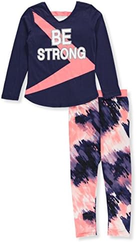 Girl Squad Big Girls' 2-Piece Outfit - navy, 10