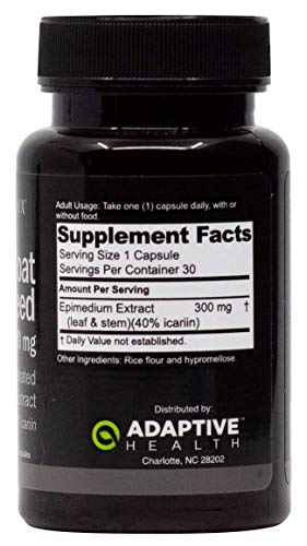 Nugenix Essentials Horny Goat Weed Extract - 300mg Epimedium Extract, 40% icariin - Supports Increas - //medicalbooks.filipinodoctors.org