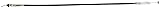 DORMAN 924-300 Door Latch Cable, Black