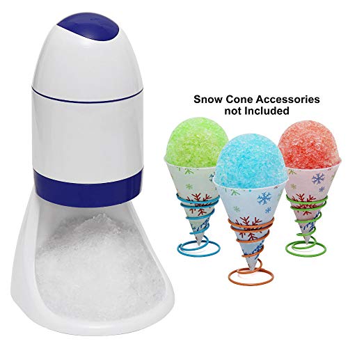 image for Time for Treats VKP1144 Electric Ice Shaver & Snow Cone Maker, Snow, D