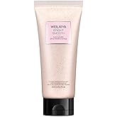 Weilaiya Bright Smooth Niacinamide Pecan Body Scrub – 200mL / 7.04 fl oz – Exfoliating Dirt/Oil for Body Acne & Dead Skin – Gentle, Soft, Hydrating, Unclogged pores, Anti Aging, Renewed Skin