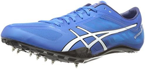 ASICS Men's Sonissprint Elite Track Shoe,Blue/White/Black,10.5 M US