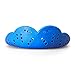 SISU Max Mouthguard, Electric Blue - 2.4mm Thin - Custom-Molded Fit - Slim Design - Remoldable Up to 20 Times - for Impact Sports - Non Toxic - Works with Braces