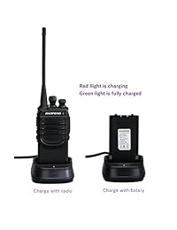 Walkie Talkies BF-888SA - Lote de 2 radios de largo alcance y reacargables (2 unidades, con micrófono para auriculares, para adultos, para hacer senderismo, caza, viajes)