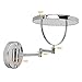 Cosprof Bathroom Mirror 10X/1X Magnification Double-sided 8 Inch Wall Mounted Vanity Magnifying Mirror Swivel, Extendable and Chrome Finished