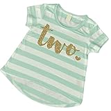 Second Birthday Shirt Girl, Second Birthday Outfit (24 Months)