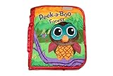 FGen 0-2 Years Old Baby Cloth Book, Male and Female Baby Interactive Toys, Touch and Feeling Activities