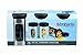 Brabantia 335341 3-Piece Window Canister Set, 1.4-Liter, Matte Steel Fingerprint Proof with Black Lisa