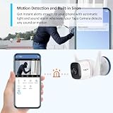 Tapo TC65 2K Outdoor Security Camera 3MP WiFi Wired Person Detection Night view 10