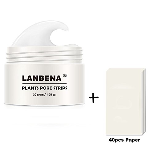 Nose Blackhead Mask-with 40pcs Parper Nose Pore Cleansing Strips Blackhead Peel Off Mask Pack