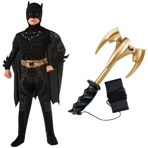 Batman Light-Up Child Costume with Grappling Hook, Large (12-14)