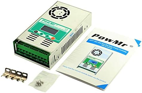 LeftCafe MPPT 60AMP Solar Charge Controller for 12V 24V 36V 48V DC Battery Regulator