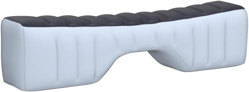 FMS Car Travel Inflatable Mattress SUV Air Mattress Bed with Air Pumps for Back Seat Extended Couch for SUV, MPV and Sedans and Trucks Camping Universal (Mattress pad gap)