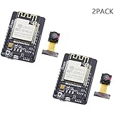 ESP32 Cam WiFi&amp;Bluetooth Camera Module Development Board with OV2640 Camera Module - 2 Pack