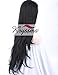 K'ryssma #1B Natural Black Lace Front Wig 150% Density Soft Glueless Long Wavy Synthetic Wigs For Women Heat Resistant 20 inches