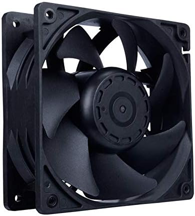 12V 4000RPM 7-Blade Mining Machine Cooling Fan 120MM Portable Ventilation Fan Miners Power Supply Radiator Fan