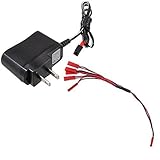 CRW Syma X1 UFO Spacecraft Bumblebee UDI U818A U817A Wltoys V929 V949 V959 V212 V222 Battery Wall Charger with 1 to 5 Charging Cable JST Plug